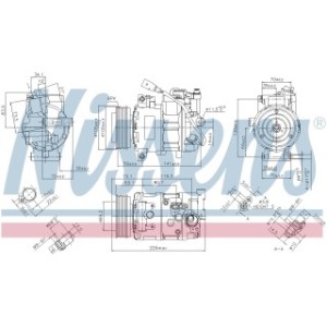 Compressor - Nissens 890048