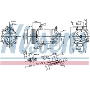 Compressor - Nissens 890056