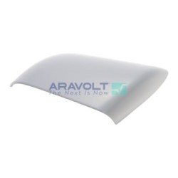 Left Exterior Mirror Cover ARAVOLT AR89020 for TESLA MODEL 3