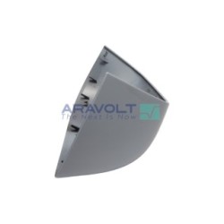 Left Exterior Mirror Cover ARAVOLT AR89020 for TESLA MODEL 3