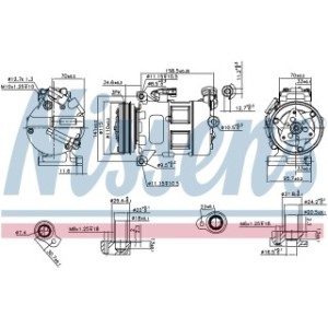 Compressor - Nissens 890062