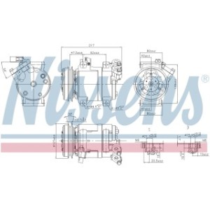 Compressor - Nissens 890064