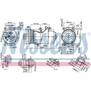 Compressor - Nissens 890090