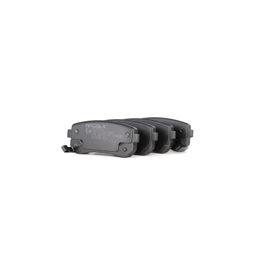 Brake Pad Set - RIDEX 402B0041
