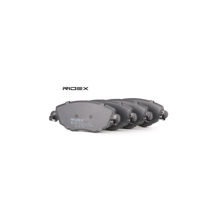 Brake Pad Set - RIDEX 402B0018