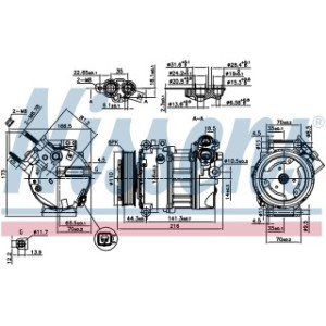 Compressor - Nissens 890123
