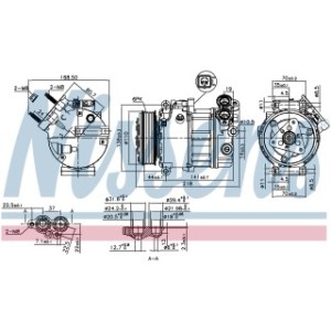 Compressor - Nissens 890125