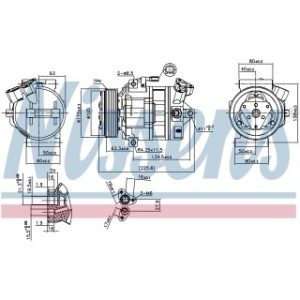Compressor - Nissens 890138