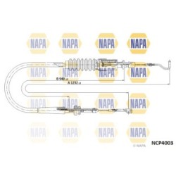 Accelerator Cable NAPA NCP4003 for VW TRANSPORTER OE 701721555A