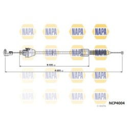 Accelerator Cable NAPA NCP4004 for RENAULT OE 7700416622