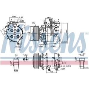 Compressor - Nissens 890167