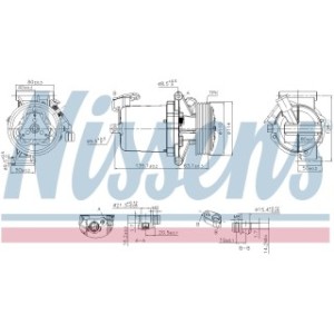 Compressor - Nissens 890172