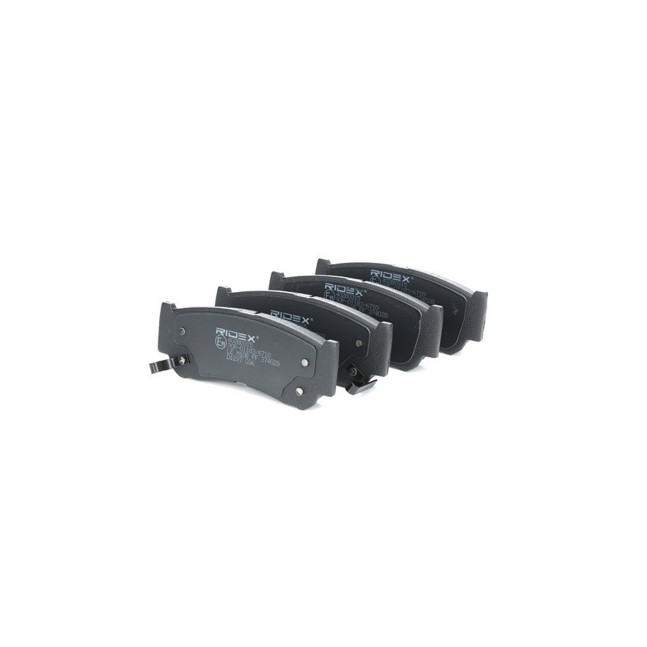 Brake Pad Set - RIDEX 402B0315