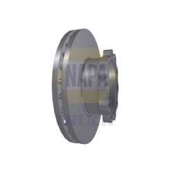 Front Rear Brake Disc NAPA NTBD7013 OE 81508030021