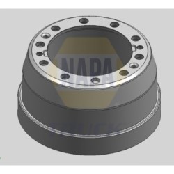 Brake Drum NAPA NTDR7003 OE 1075306