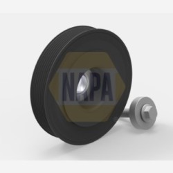 Crankshaft Belt Pulley NAPA NTV1003 for RENAULT OE 1230300QBD