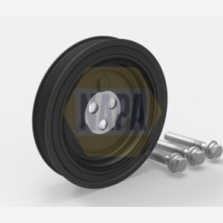 Crankshaft Belt Pulley NAPA NTV1007 for FIAT, VAUXHALL OE 1261019J50