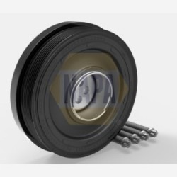 Crankshaft Belt Pulley NAPA NTV1009 for BMW 1, 3, X1, X3, 5