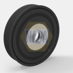 Crankshaft Belt Pulley NAPA NTV1102 for RENAULT