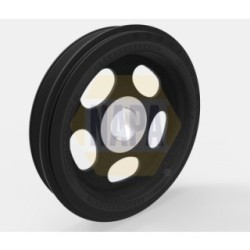 Crankshaft Belt Pulley NAPA NTV1143 for AUDI