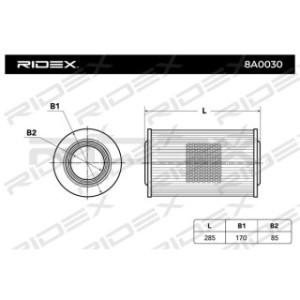 Air Filter - RIDEX 8A0030