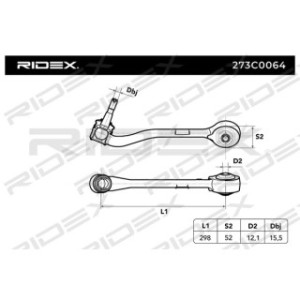 Control Trailing Arm - RIDEX 273C0064