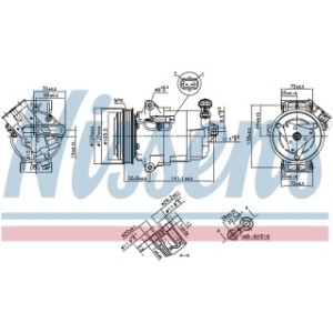 Compressor - Nissens 890262