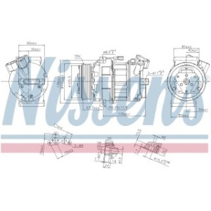 Compressor - Nissens 890269