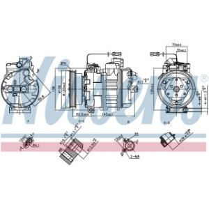 Compressor - Nissens 89027
