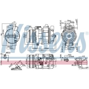 Compressor - Nissens 890292