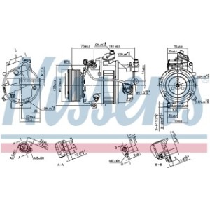 Compressor - Nissens 890303