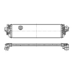 Intercooler NRF 309120 for FORD FOCUS OE 2214003