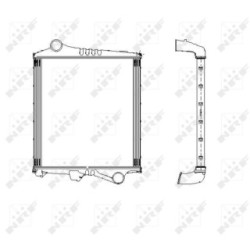 Intercooler NRF 309304  OE 1675428