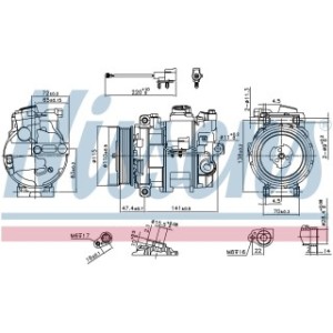 Compressor - Nissens 890306