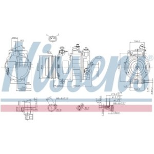 Compressor - Nissens 89031