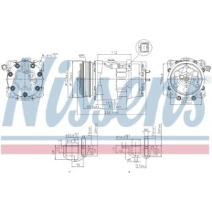 Compressor - Nissens 89032