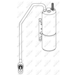 AC Dryer NRF 33289 for VAUXHALL/OPEL, VAUXHALL, SAAB OE 13115040