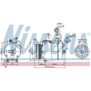 Compressor - Nissens 89034