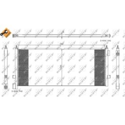 AC Condenser NRF 35892  OE 20555299