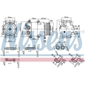 Compressor - Nissens 890392