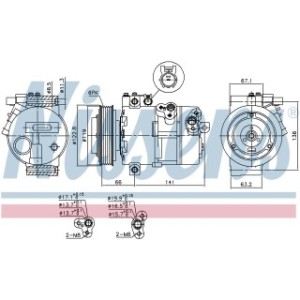 Compressor - Nissens 890394
