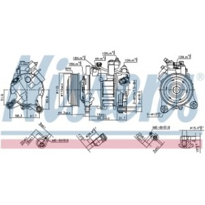 Compressor - Nissens 890397