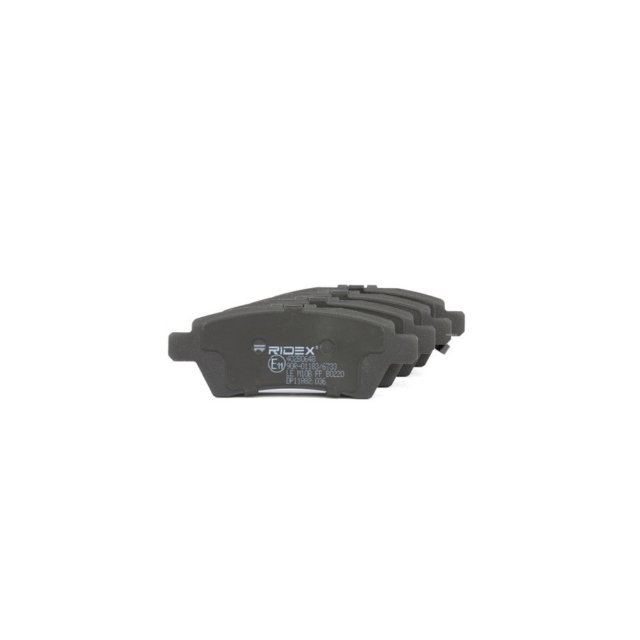Brake Pad Set - RIDEX 402B0648