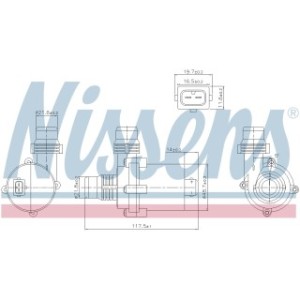 Auxiliary Pump - Nissens 831119