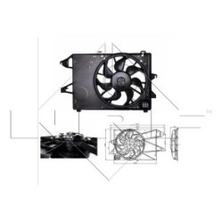 Engine Cooling Fan NRF 47005 for FORD MONDEO OE 1312596