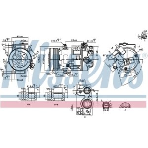 Compressor - Nissens 890420