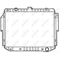 Engine Cooling Radiator NRF 50349  OE 3781733