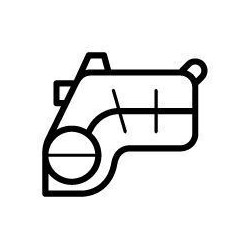 Coolant Expansion Tank NRF 50500008 for FIAT PANDA, 500 OE 51844133