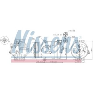 Compressor - Nissens 89057