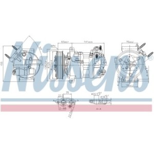 Compressor - Nissens 890594